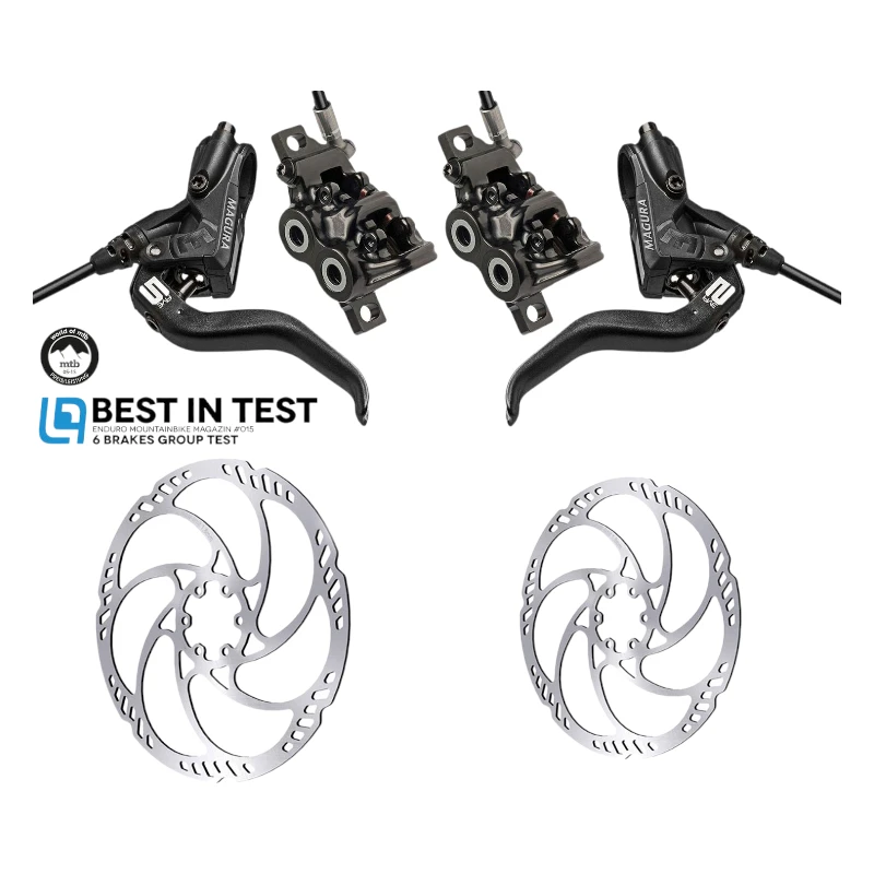 Magura Kit de Frenos MT5 + frenos de disco magura MDRC